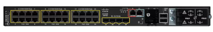 IE-9320-24P4X-E - Cisco Catalyst IE9320 Rugged Switch 24 Port Copper PoE, 4x 10GB NE